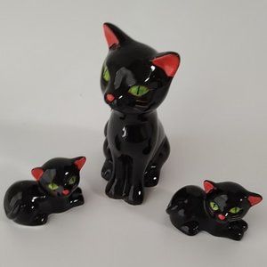 Purr-Fect Kitty Cat Trio - Three Vintage Style Kitty Cats
